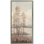 Lake Whispers II Wall Art - Neutral - 36 X 18