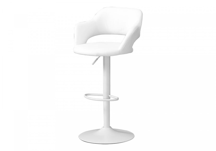 Husdon Bar Stool - White
