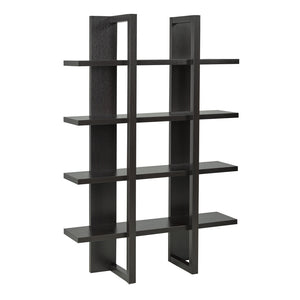Ilit Bookcase - Dark Cherry