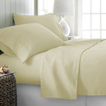 Rize Queen Sheet Set - Cream