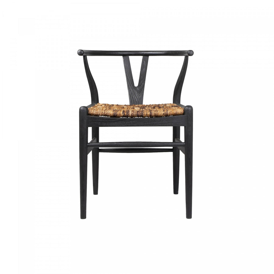 Bayan Caterpillar Twin Chair - Charcoal