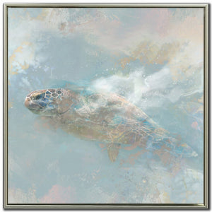 Tide Dancer II Wall Art - Blue - 24 X 24