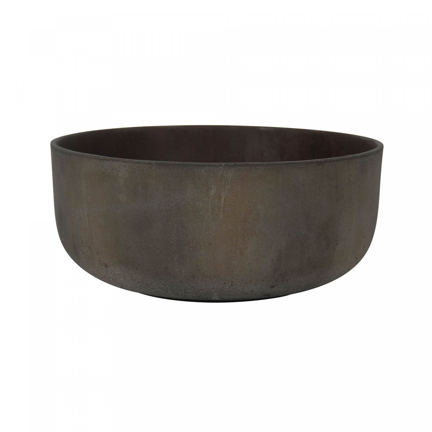 Heartholm Bowl Planter - Rustic Brown