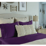 Nilus Queen Sheet Set - Purple