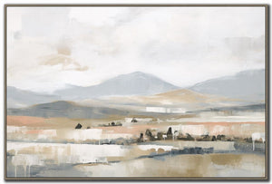 Muted Valley Wall Art - Multi-Colour - 32 X 48