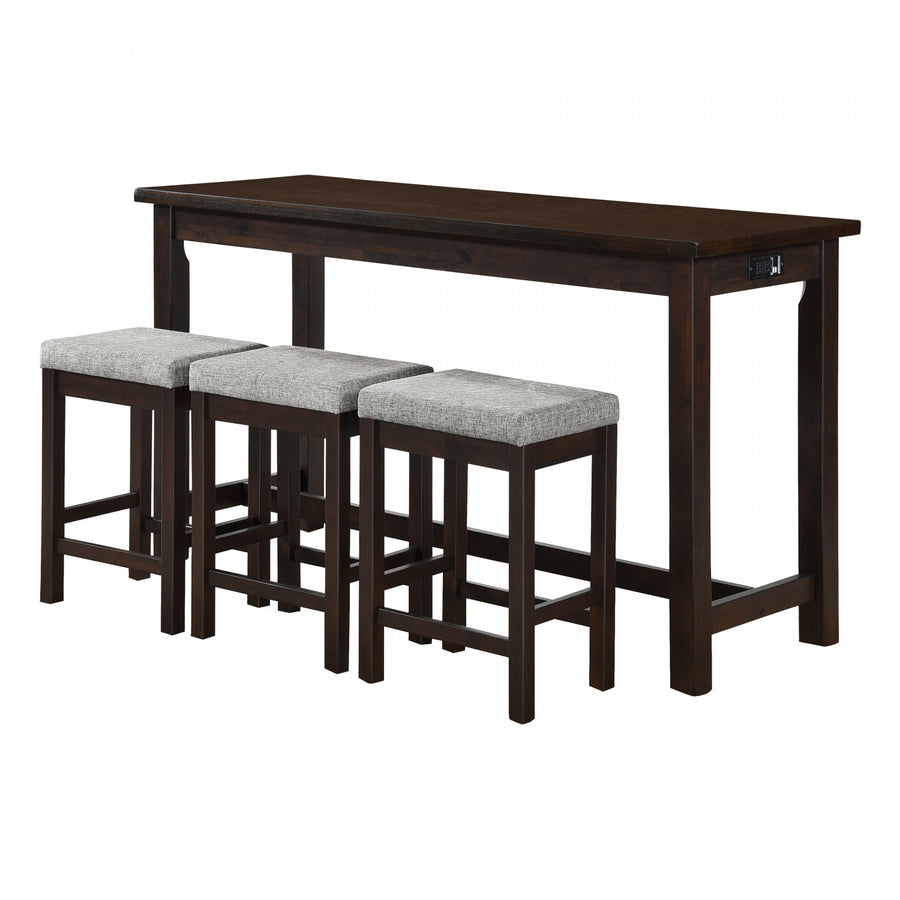 Tyon Dining Room Package - Espresso - 4-Piece Set