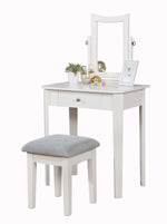 Kyrie Vanity Table Set - White