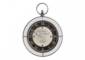 Luster Clock - Brown