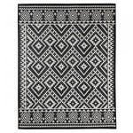 Cabana Tribal Indoor/Outdoor Rug - 6' x 9' - Black