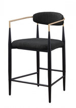 Mykos Bar Stool - Black - Set of Two