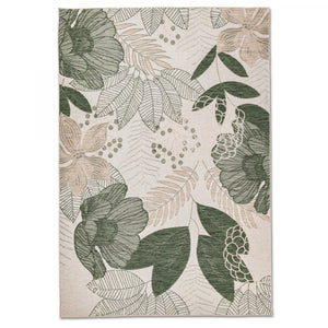 Marbella Floral Outdoor Rug - 6' x 9' - Green