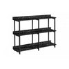 Orla Sofa Table - Marble Black