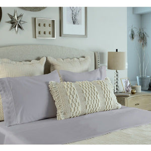 Nilus Full Sheet Set - Light Grey