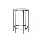 Remi Side Table - Beige/Black