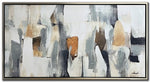 Modern Layers Wall Art - Neutral - 28 X 56
