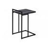 Cedar Side Table - Black Wood