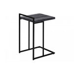 Cedar Side Table - Black Wood