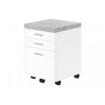 Solvi Filing Cabinet - White
