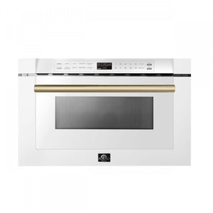 Forno Capoliveri White 24" Built-In Microwave Drawer (1.2 Cu. Ft.) - FMWDR3000-24WHT