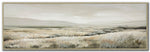 Fields of Whisper Wall Art - Grey/Beige - 20 X 60