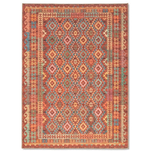 Aura Tribal Rug - 6' x 9' - Multi-Colour