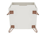 Nuuk I Night Table Set of 2 - Off White/Nature