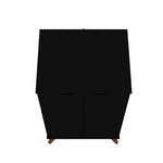 Applesham Shoe Closet - Black