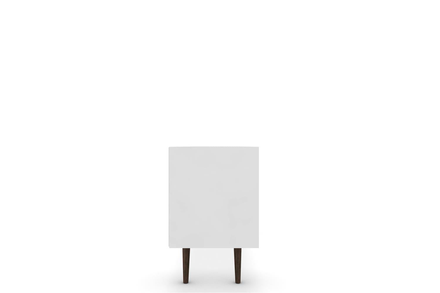 Lekedi 71" TV Stand - White/Aqua Blue