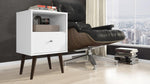 Lekedi I Night Table - White