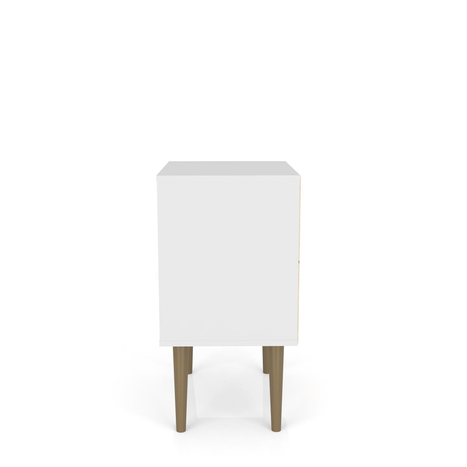 Lekedi I Night Table - White