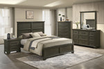 Abigail 3-Piece Queen Bed - Grey