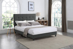 Cabo 3-Piece Queen Bed - Dark Grey