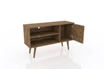 Lekedi 42" TV Stand - Rustic Brown/3D Brown Print