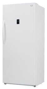 L2 White Upright Freezer and Convertible Fridge (21 Cu. Ft) - LRU21B6AWW