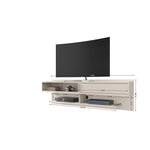 Oraibi Floating TV Stand - Off White