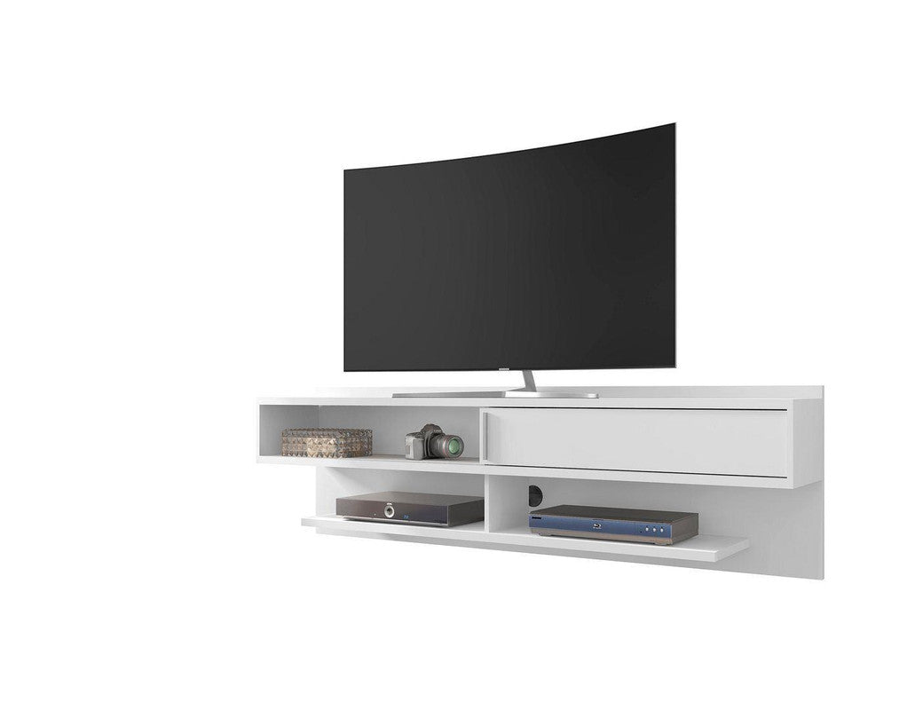 Oraibi Floating TV Stand - White