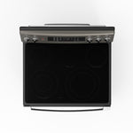 GE Slate Freestanding Electric Convection Range with No-Preheat Air Fry (5.0 Cu. Ft.) - JCB840ETES