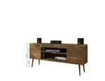 Gatutca TV Stand - Rustic Brown