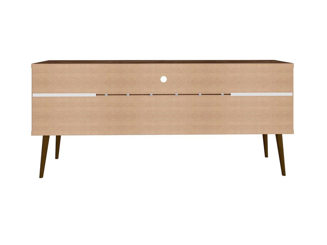 Gatutca TV Stand - Rustic Brown