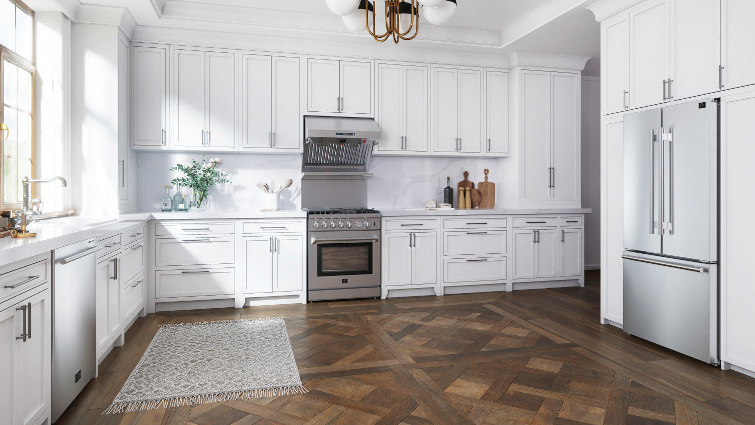 Forno Pozzo Stainless Steel Built-In Top Control Dishwasher (49 dBa) - FDWBI8067-24S