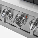 Forno Capriasca 36" Stainless Steel Freestanding Gas Range (5.36 Cu. Ft.) - FFSGS6260-36