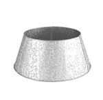 Jingle Metal Christmas Tree Collar - Silver