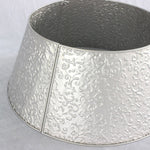 Jingle Metal Christmas Tree Collar - Silver