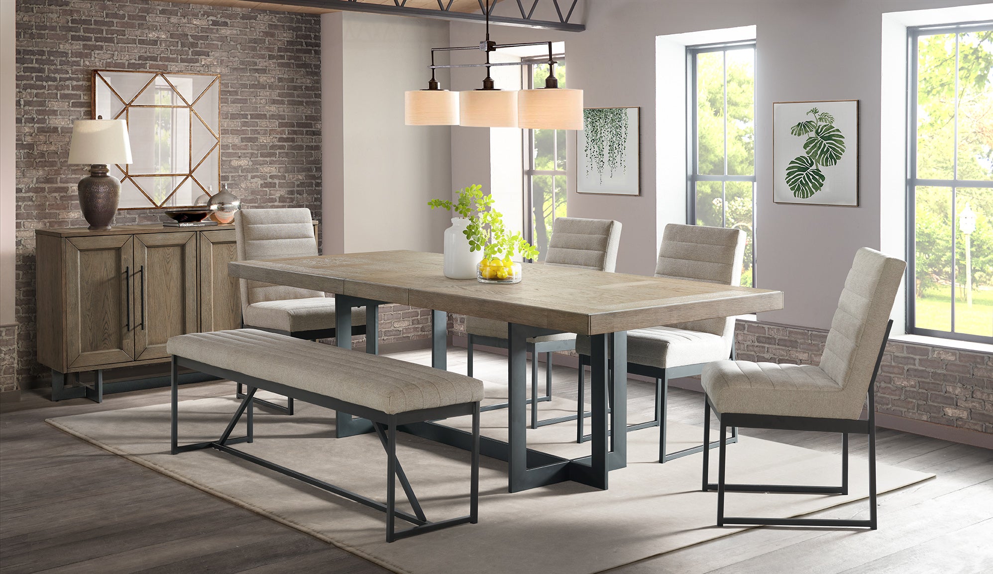 Edenia Bench - Beige