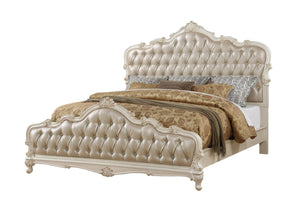 Dauphine Queen Bed - Pearl White