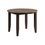 Beacon Dining Table with Drop Leaf - Black, Walnut