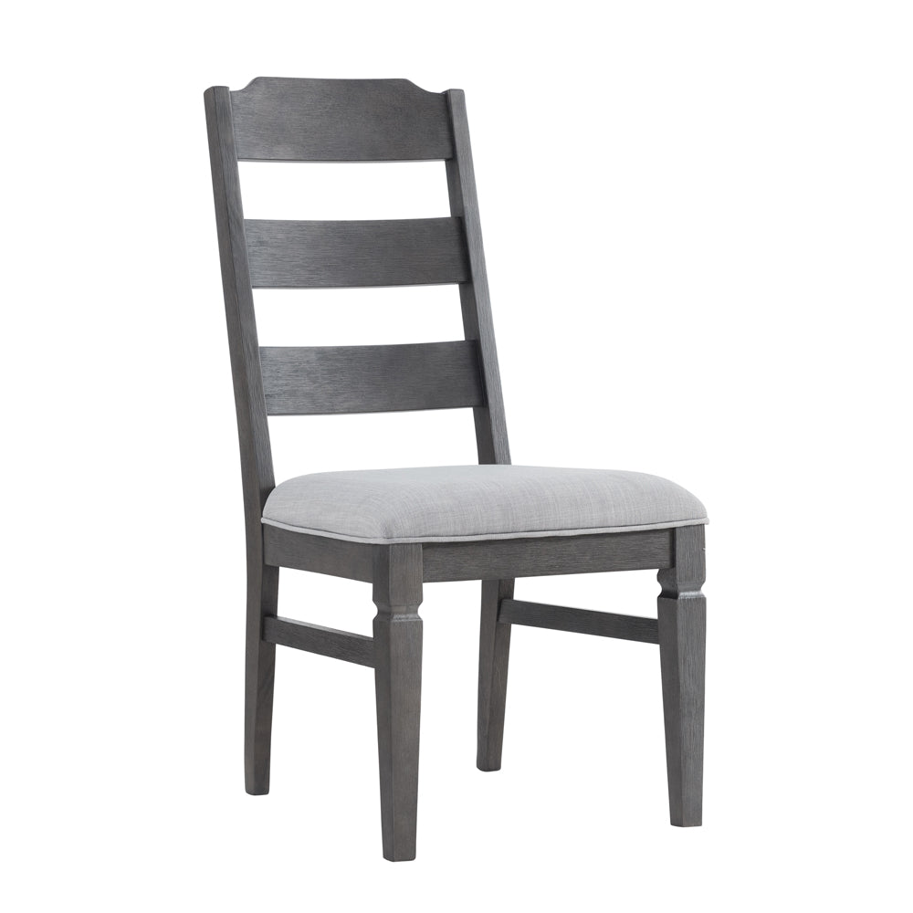 Foundry Side Chair - Brushed Pewter