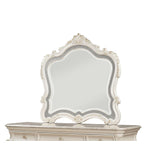 Dauphine Mirror - Pearl White