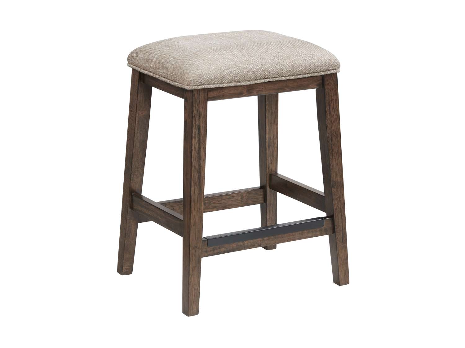 Kauai Counter Height Backless Stool - Walnut