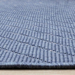 Summer Breeze 5'3" x 7'7" Outdoor Rug Traverse Stripes - Blue, White